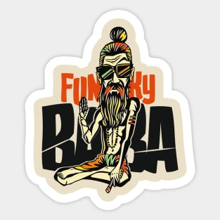 Funky Baba Sticker